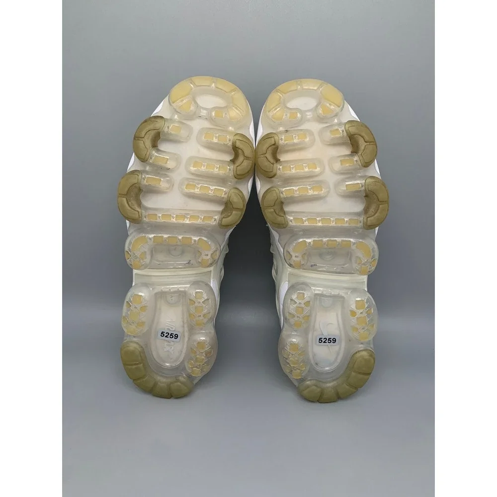 Nike Air VaporMax Plus Sail White Running Shoes 924453-100 Men's Sz 8